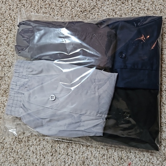 Men’s Comfortable Boxer Shorts, Gray, Dark Gray and Black - Size M/L (6 Pack) - Picture 1 of 5